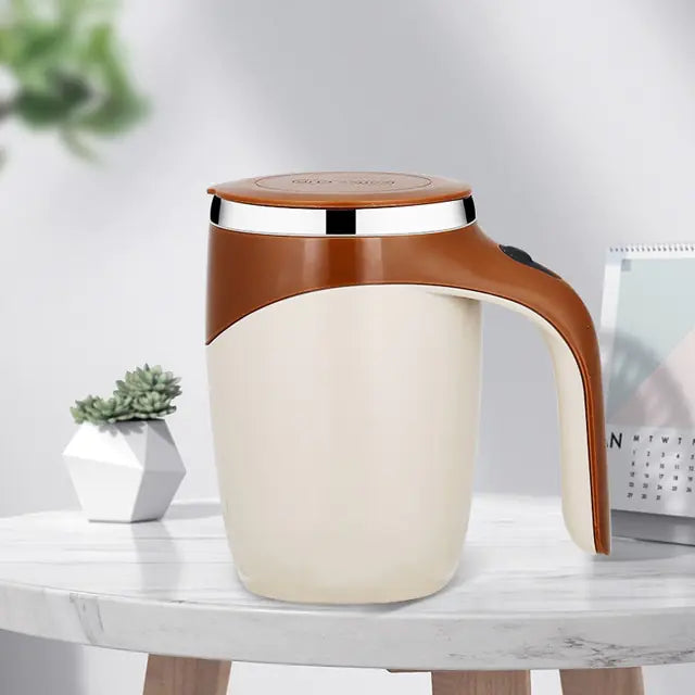 Rechargeable Self-Stirring Coffee Cup