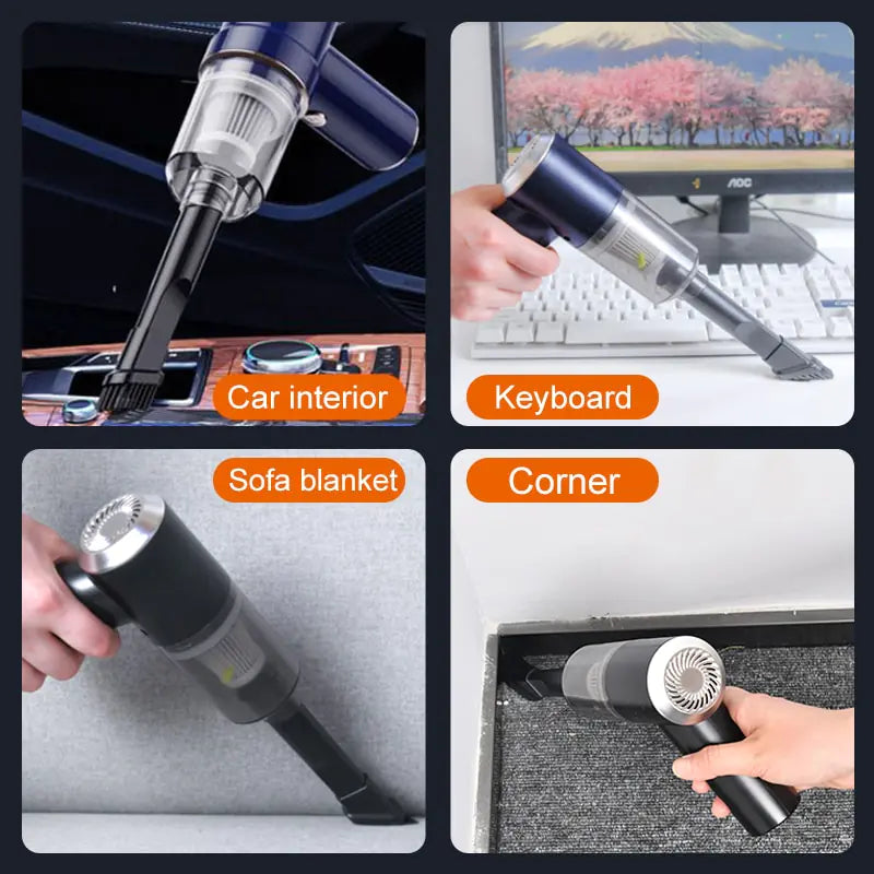 High Suction Portable Car Vacuum